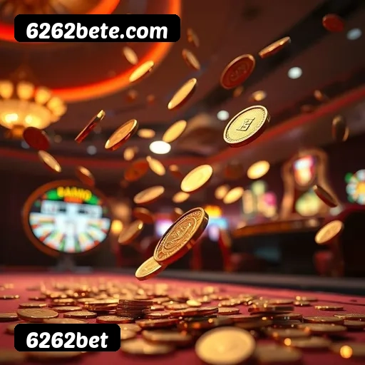 6262bet bônus R$5.000 + 500 giros - Rollover 35x, prazo 30 dias, 38% taxa conversão